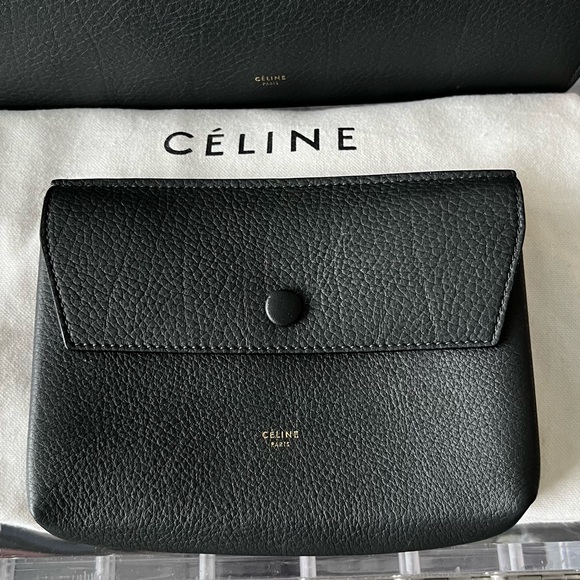 [Authentic] CELINE | TIE KNOT LEATHER TOTE-BAG - Picture 5 of 15